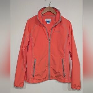 Columbia Women's OmniShield Advanced Repellency Coral Lightweight Jacket Large